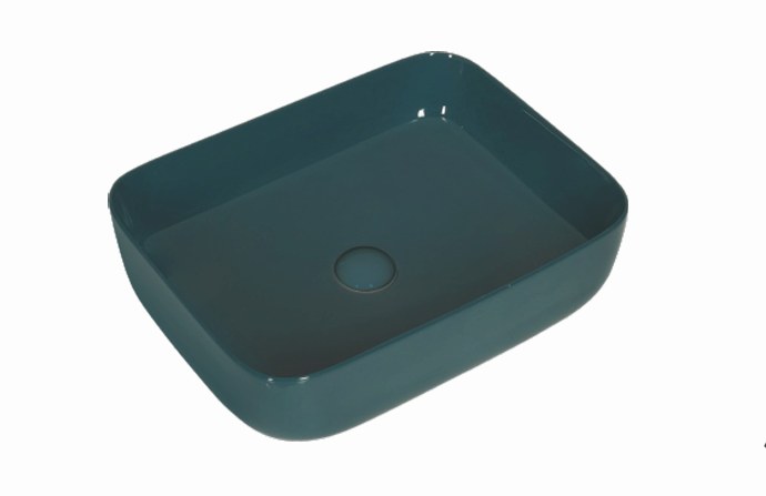 ETHOS - Peacock Green Matt Table Top Basin