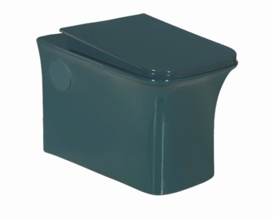 SYMPHONY - Peacock Green Glossy Wall Hung